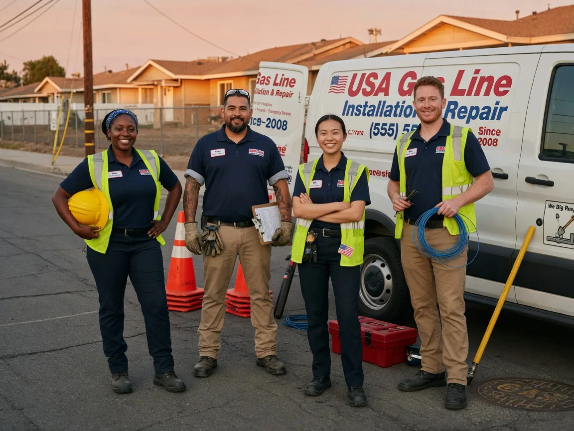 Gas Line Installation company in Stowell, TX